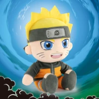 Peluche Naruto Seduto da 25 cm