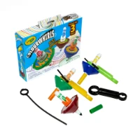 Crayola Colourwhirls Set 3 Trottole dei Colori