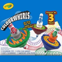 Crayola Colourwhirls Set 3 Trottole dei Colori