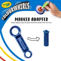 Crayola Colourwhirls Set 3 Trottole dei Colori