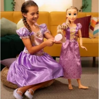 Disney Princess Bambola Playdate Rapunzel Articolata 80 cm