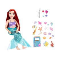 Disney Princess Bambola Playdate Ariel Articolata da 80 cm 