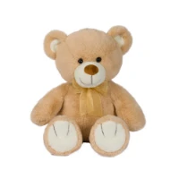 	Orso da 50 cm Beige e Marrone Assortito con fiocco