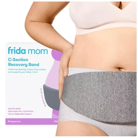 Immagine di Frida Mom Fascia Protettiva Post Parto Cesareo con 2 Impacchi Caldo/Freddo