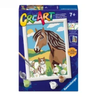 Ravensburger Creart Serie E - Amici nel Prato