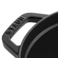 Staub Cocotte Ovale in Ghisa con Coperchio - Nero