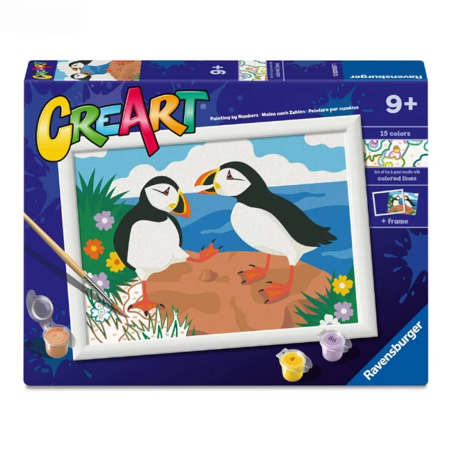 Ravensburger CreArt Serie D - I Fedelissimi Pulcinella di Mare