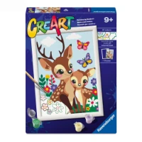 Ravensburger CreArt Serie D - Adorabili Cerbiatti