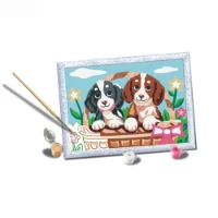 Ravensburger CreArt Serie D - Picnic con Cuccioli
