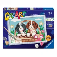 Ravensburger CreArt Serie D - Picnic con Cuccioli