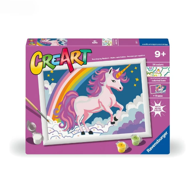 Ravensburger CreArt Serie D - Unicorno Rosa Neon