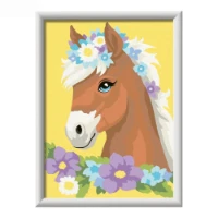 Ravensburger CreArt Serie D - Cavallo Tra i Fiori 