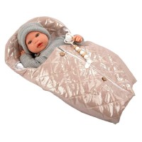 Arias Bambola Reborn 45 cm Olivia con Coperta