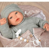Arias Bambola Reborn 45 cm Olivia con Coperta