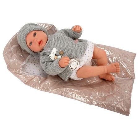 Arias Bambola Reborn 45 cm Olivia con Coperta