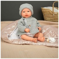 Arias Bambola Reborn 45 cm Olivia con Coperta