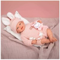 Arias Bambola Reborn 45 cm Lucia con Coperta