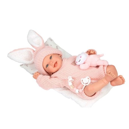 Arias Bambola Reborn 45 cm Lucia con Coperta