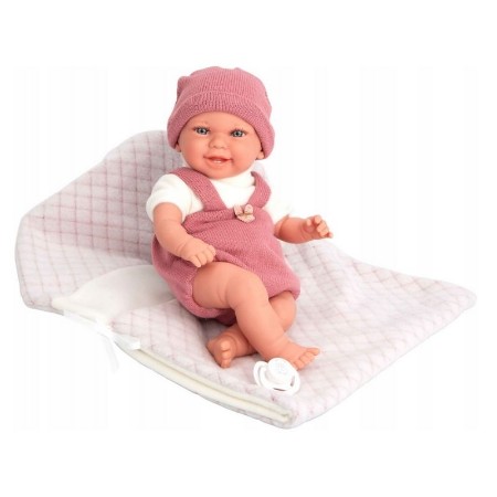Arias Bambola Collezione Elegance 35 cm Babyto Rosa con Coperta