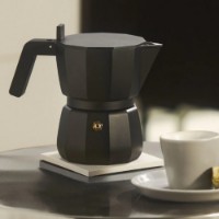 Alessi Caffettiera Moka Nero