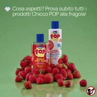 Immagine di Chicco Pop Bubbly Body Wash Bagnodoccia Bambino al Strawberry Candy 3y+ - 300ml 