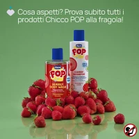 Immagine di Chicco Pop Comby Shampoo e Balsamo 2in1 Strawberry Candy 3y+ - 250 ml