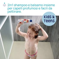 Immagine di Chicco Pop Comby Shampoo e Balsamo 2in1 Strawberry Candy 3y+ - 250 ml