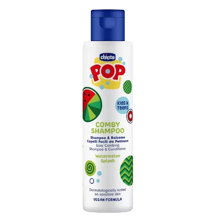 Immagine di Chicco Pop Comby Shampoo e Balsamo 2in1 Watermelon Splash 3y+ - 250 ml