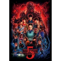 Clementoni Stranger Things Season 5 Puzzle 1000 Pezzi