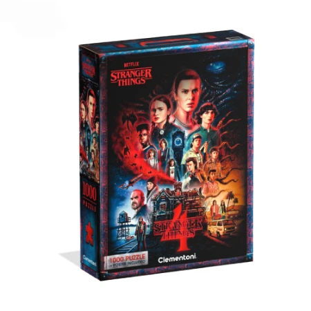Clementoni Stranger Things Season 4 Puzzle 1000 Pezzi