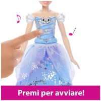 Disney Princess Cenerentola Ballo Incantato con Luci e Suoni