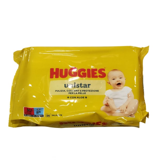 Immagine di Huggies  Salviette Umidificate Unistar - 56 salviette