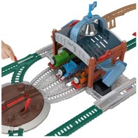 Fisher-Price Il Trenino Thomas Pista Centro di Consegna Barili con Trenino Motorizzato in Versione Classica