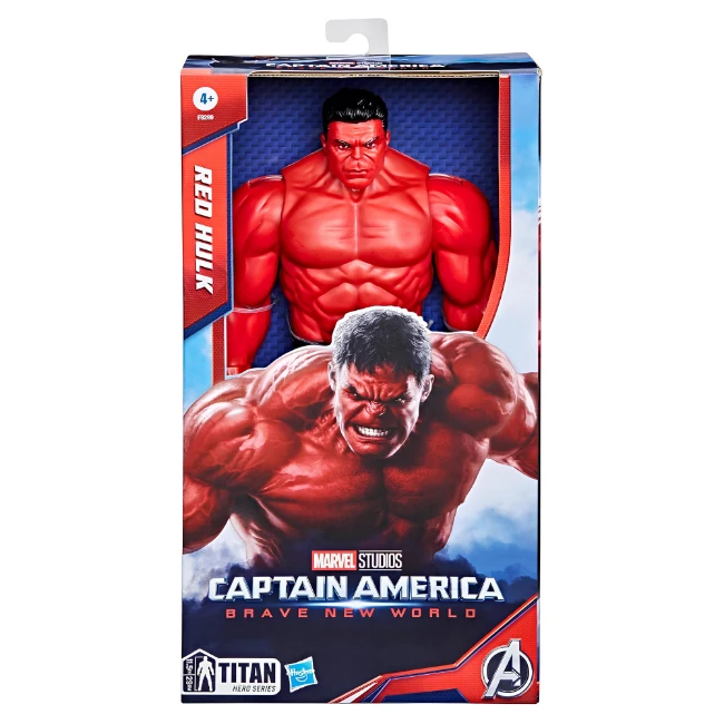 Avengers Captain America Deluxe Titan Hero Figure Hulk Rosso NWO 