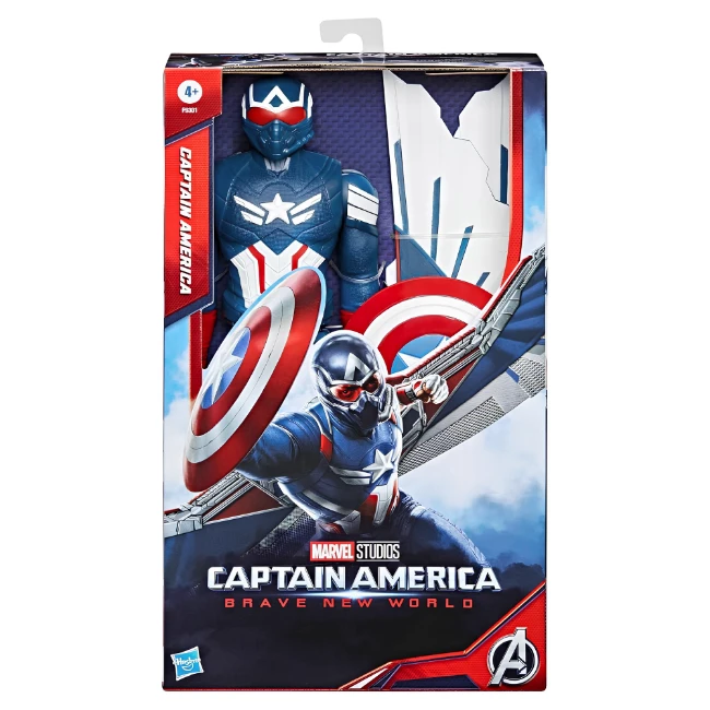 Avengers Captain America Deluxe Titan Hero Figure Brave NWO
