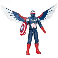 Avengers Captain America Deluxe Titan Hero Figure Brave NWO