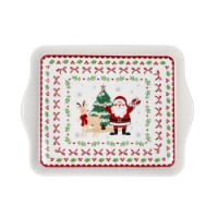 Andrea Fontebasso Set 2 Mug con Vassoio Natalizio