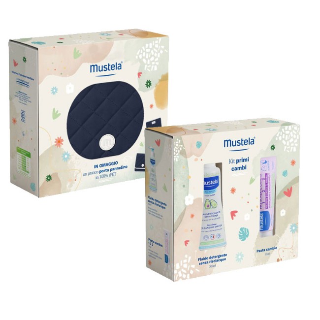 Immagine di Mustela Cofanetto Kit Primi Cambi con Porta Pannolino in Omaggio