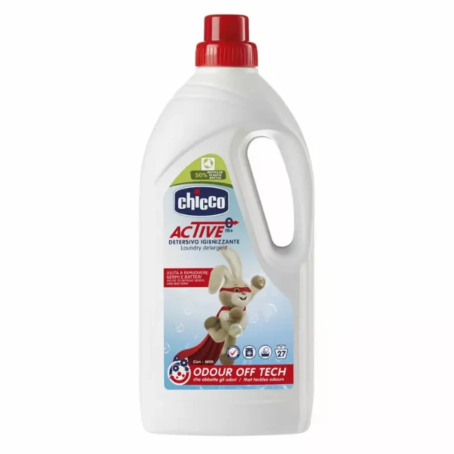 Immagine di Chicco Detersivo Bucato Igienizzante 1,5 lt - per Adulti e Bambini 0m+