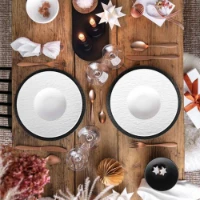 Villeroy & Boch Set 6 pezzi Manufacture Rock Blanc Piatto da Pasta Ø28 cm