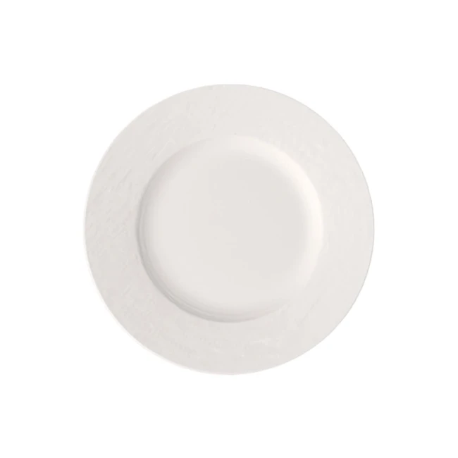 Villeroy & Boch Set 6 pezzi Manufacture Rock Blanc Piatto da Dessert/Colazione Ø22 cm
