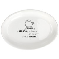 Andrea Fontebasso Piatto da Portata Ovale in Ceramica