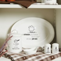 Andrea Fontebasso Piatto da Portata Ovale in Ceramica