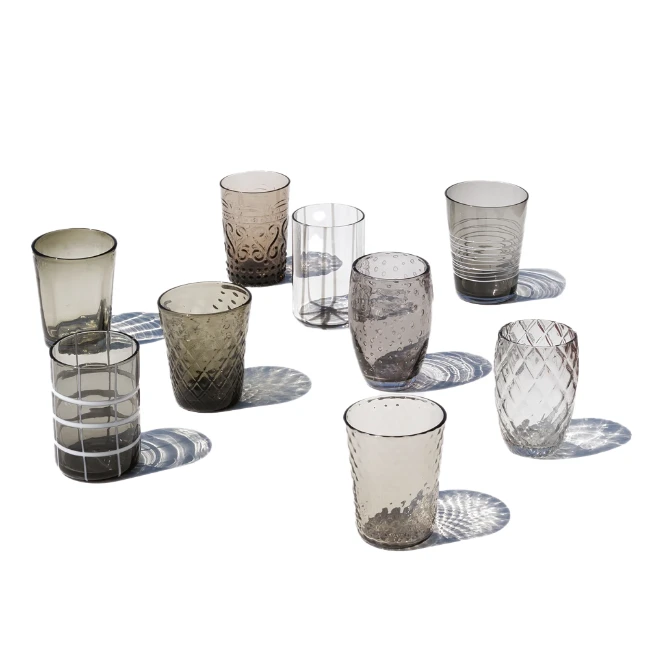 Immagine di Zafferano Melting Pot Set da 6 Bicchieri Grigio