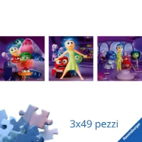 Ravensburger Puzzle 3x49 Inside Out 2