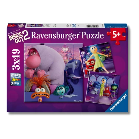Ravensburger Puzzle 3x49 Inside Out 2
