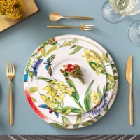 Villeroy & Boch Set 6 pezzi Amazonia Anmut Piatto da Dessert/Colazione Ø22 cm