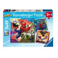 	Ravensburger Puzzle 3x49 Marvel Spider-Man