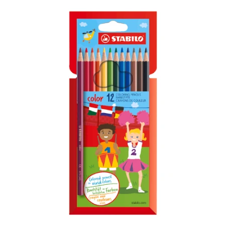 Immagine di Matita Colorata STABILO Color (Astuccio da 12 Colori)