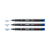 Immagine di Marcatore per Superfici Lisce STABILO OHPen Universal Permanente F – Astuccio da 4 Colori